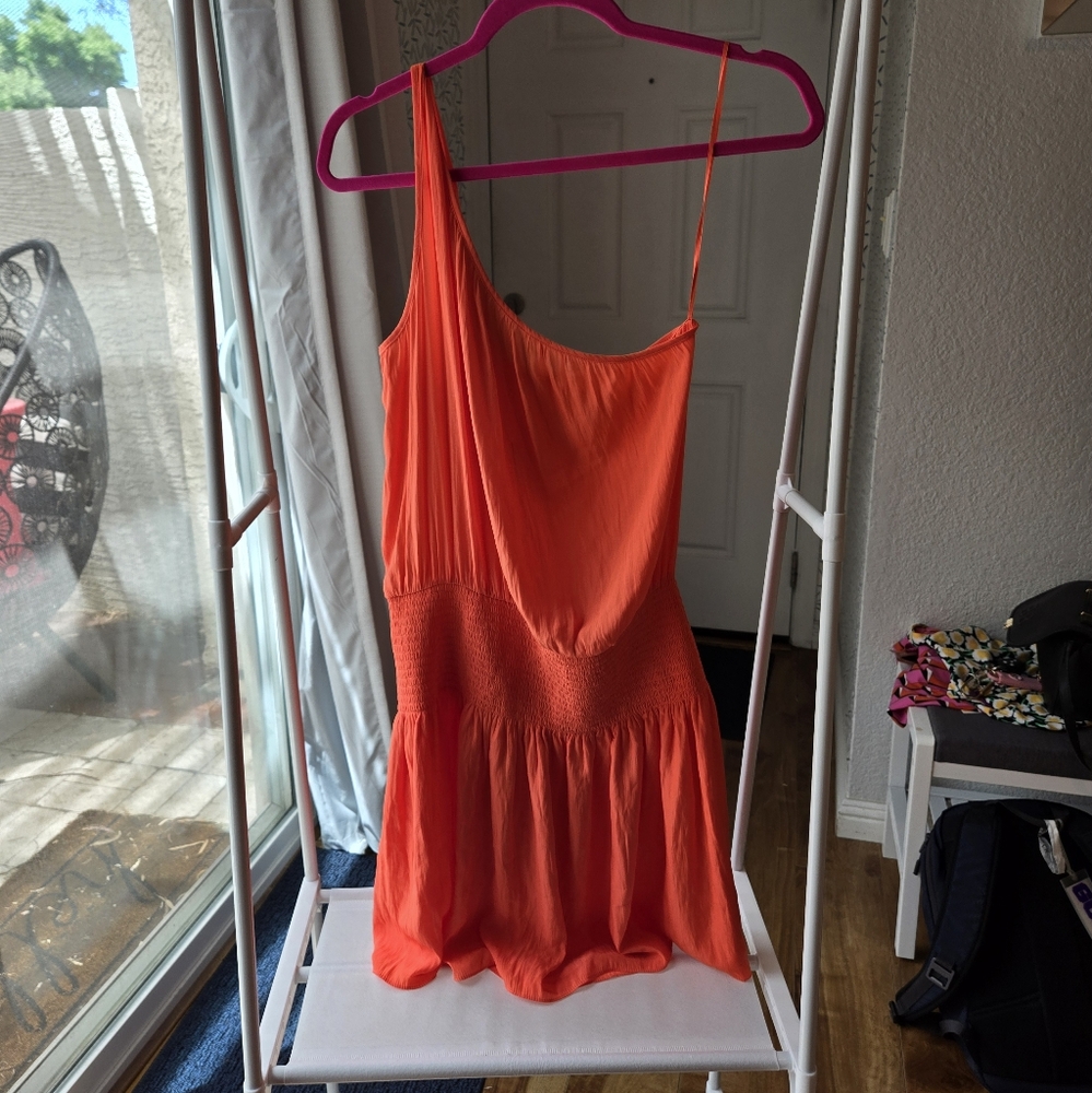 NWT Ramy Brook Leila Dress, Orange Size Large